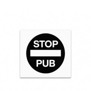 Étiquette STOP PUB
